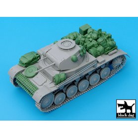 Black Dog Pz.Kpfw. II Ausf C accessories set for Dragon