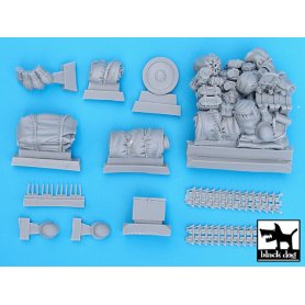 Black Dog Pz.Kpfw. II Ausf C accessories set for Dragon