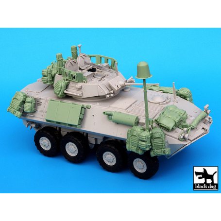 Black Dog USMC LAV A2 accessories set for Trumpeter