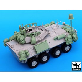 Black Dog USMC LAV A2 accessories set for Trumpeter