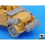 Black Dog German Steyr 1500A accessories set forTamiya