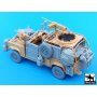 Black Dog Defender Wolf accessories set for Hobby Boss