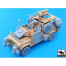 Black Dog Defender Wolf accessories set for Hobby Boss