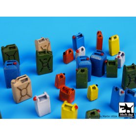 Black Dog Moder plastic cans accessories set