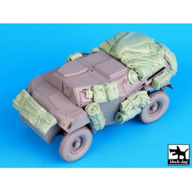 Black Dog Humber Scout car Mk I accessories set for Bronco models