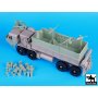 Black Dog M977 Hemtt Gun truck for Italeri