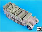 Black Dog 1:35 Accessories set for Sd.Kfz.8 / Trumpeter