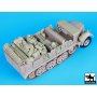 Black Dog Sd.Kfz 8 big accessories set for Trumpeter