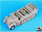 Black Dog 1:35 Accessories set for Sd.Kfz.8 / Trumpeter