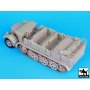 Black Dog Sd.Kfz 8 accessories set for Trumpeter