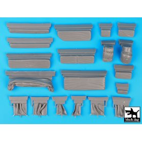 Black Dog Sd.Kfz 8 accessories set for Trumpeter