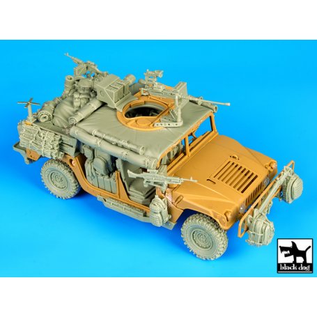 Black Dog HUMVEE Special forces conversion set for Tamiya