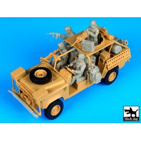 Black Dog US RSOV Rangers plus crew 4fig. for Hobby Boss