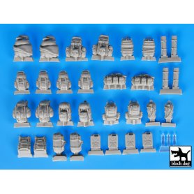 Black Dog British modern equipment accessories set