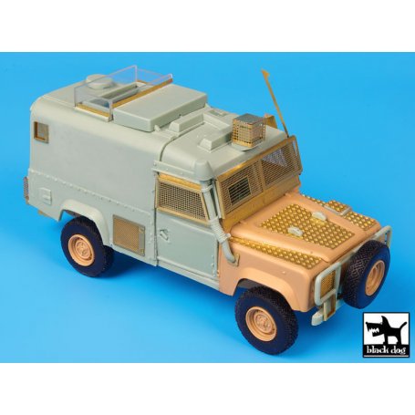 Black Dog Landrover Defender Snatch conversion set for Hobby Boss