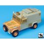 Black Dog Landrover Defender Snatch conversion set for Hobby Boss