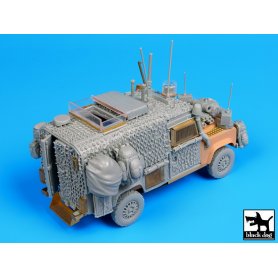 Black Dog Land Rover Defender Snatch Barracuda big set for Hobby Boss