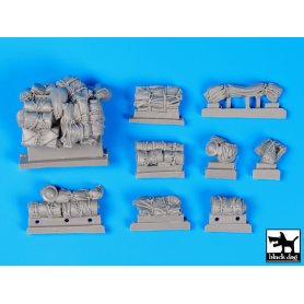Black Dog M3 Stuart Honey accessories set for Academy