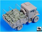 Black Dog 1:35 Accessories set for British truck 15 CWT / Italeri