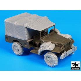 Black Dog 1:35 Akcesoria do US Dodge dla AFV Club