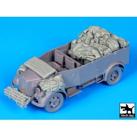 Black Dog Kfz. 70 MB 1500A accessories set for Mini Art