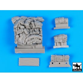 Black Dog Kfz. 70 MB 1500A accessories set for Mini Art