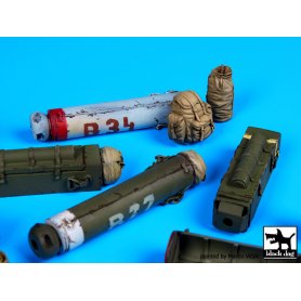 Black Dog British paratrooper equipment accessories set