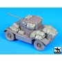 Black Dog AEC Mk II armoured car accessories set for Mini Art