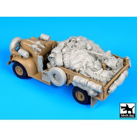 Black Dog 1:35 Akcesoria do SAS Chevrolet cz.2 Północna Afryka 1942 dla Tamiya