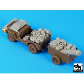 Black Dog British para Jeep before drop accessories set for Bronco