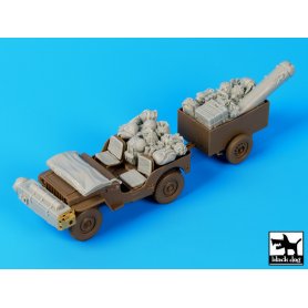 Black Dog British para Jeep before drop accessories set for Bronco