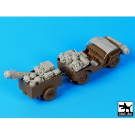 Black Dog British para Jeep before drop accessories set for Bronco