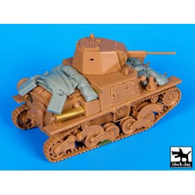 Black Dog Carro Armato L6 accessories set for Italeri
