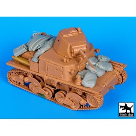 Black Dog Carro Armato L6 accessories set for Italeri