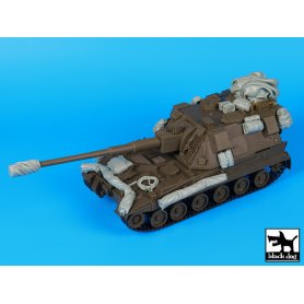 Black Dog British 155mm AS 90 accessories set for Trumpeter