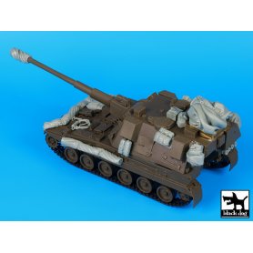 Black Dog British 155mm AS 90 accessories set for Trumpeter