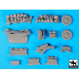 Black Dog M 4 mortar big accessories set for Dragon