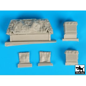 Black Dog Merkava IV basket accessories set for Hobby Boss