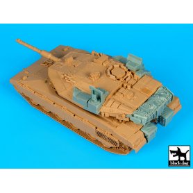 Black Dog 1:35 System Trophy i tylny kosz do Merkava IV dla Hobby Boss