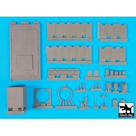 Black Dog M1083 GUN TRUCK conversion set for Trumpeter