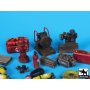 Black Dog Firefighters equipment accessories set