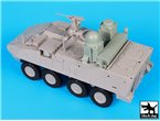 Black Dog 1:35 Accessories set for US Stryker WINT-T C / Trumpeter