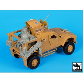 Black Dog M-ATV WINT-T B with equip.accessories set for Panda