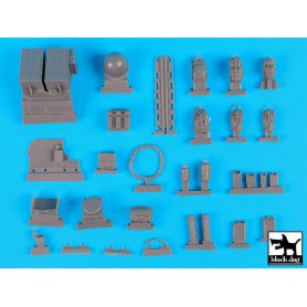 Black Dog M-ATV WINT-T B with equip.accessories set for Panda