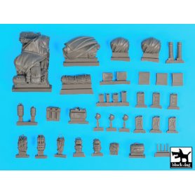Black Dog M1A1 accessoriesset for Dragon