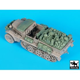 Black Dog Sd.Kfz 10 accessories set for Dragon