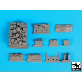 Black Dog Sd.Kfz 10 accessories set for Dragon