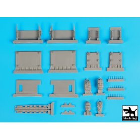Black Dog 4X4 MRAP accessories set for Kinetic