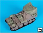 Black Dog 1:35 Accessories set and canvas for Sd.Kfz.139 Marder III / Dragon