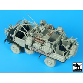 Black Dog Unimog Belgian spec. forces accessories set for Revell